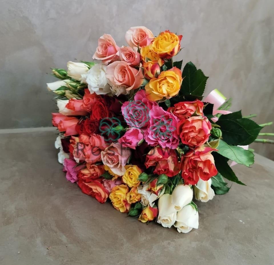 Букет цветов из: Розы в Комсомольском Республики Калмыкия