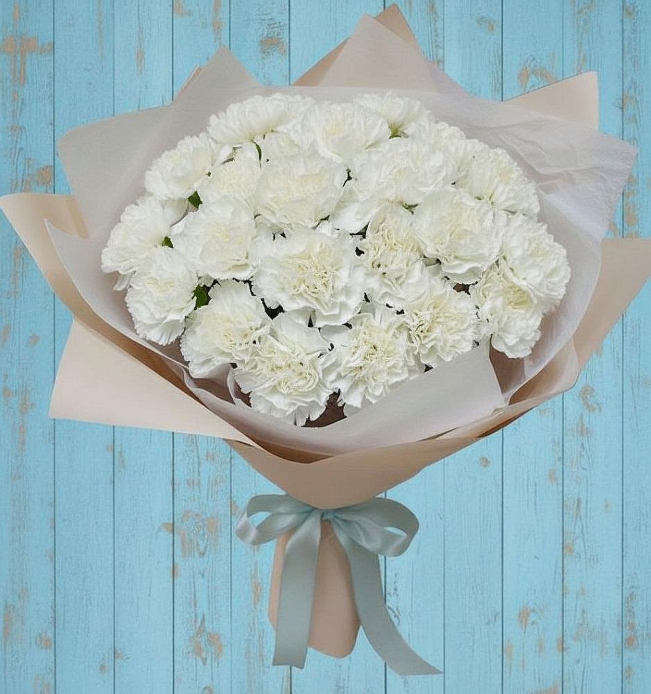 Букет цветов из: Гвоздики в Комсомольском Республики Калмыкия