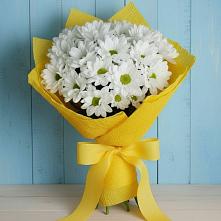 Букет цветов из:  Хризантемы в Комсомольском Республики Калмыкия