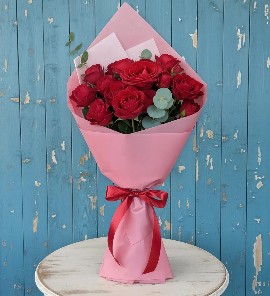 Букет цветов из: Розы в Комсомольском Республики Калмыкия