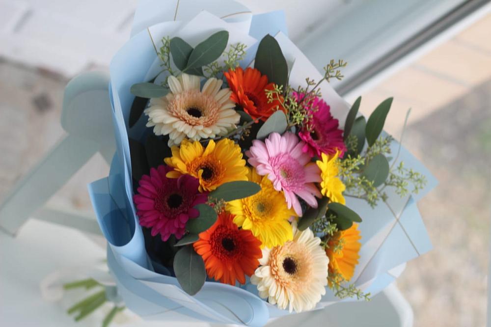 Букет цветов из: Герберы в Комсомольском Республики Калмыкия