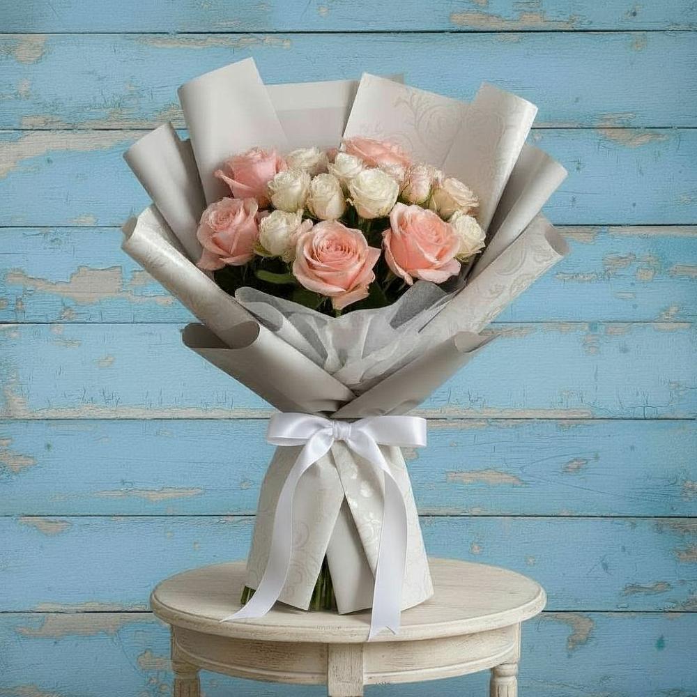 Букет цветов из: Розы в Комсомольском Республики Калмыкия