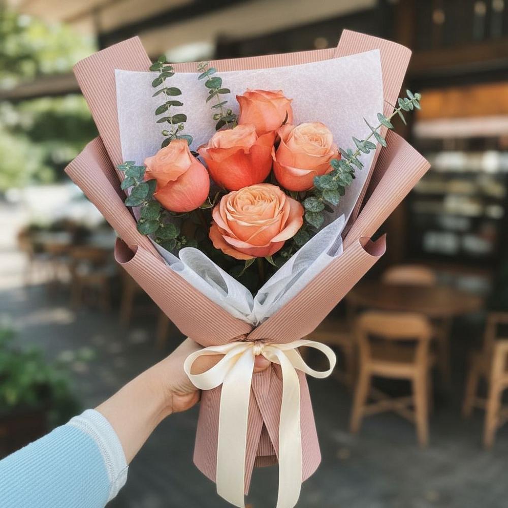 Букет цветов из: Розы в Комсомольском Республики Калмыкия