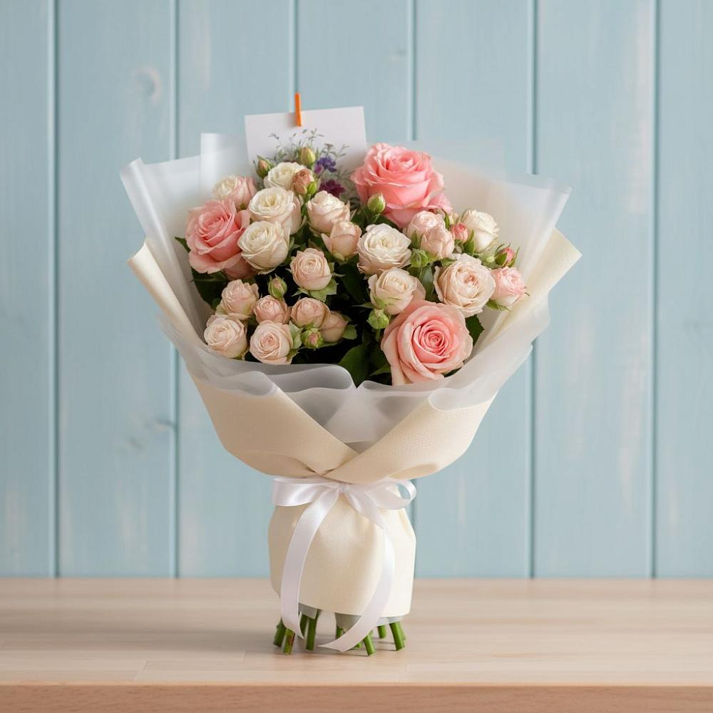 Букет цветов из: Розы в Комсомольском Республики Калмыкия