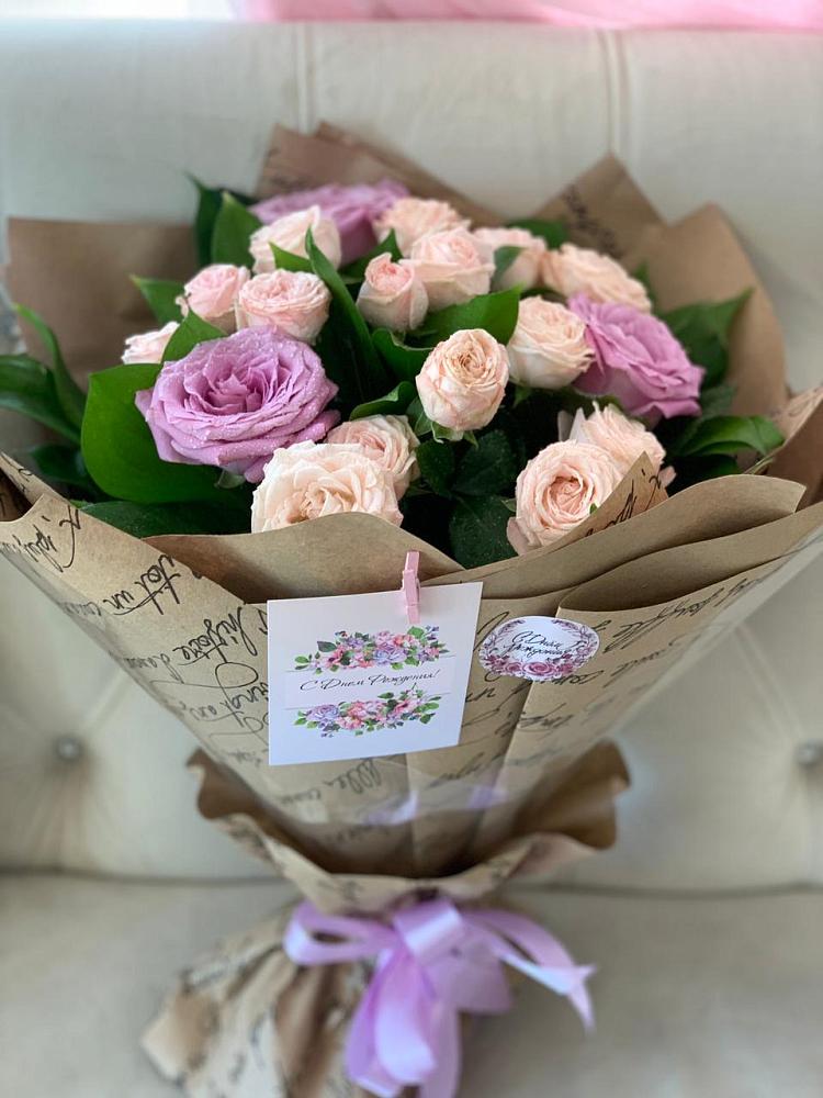 Букет цветов из: Розы в Комсомольском Республики Калмыкия