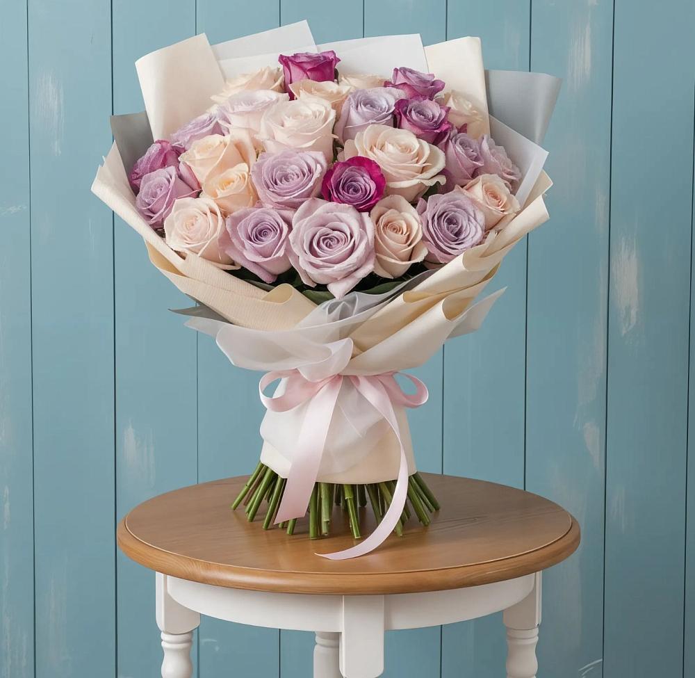 Букет цветов из: Розы в Комсомольском Республики Калмыкия