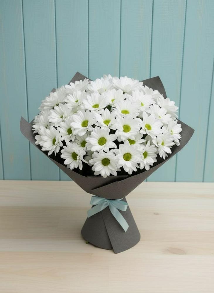 Букет цветов из: Хризантемы в Комсомольском Республики Калмыкия