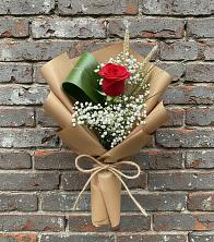 Букет цветов из:  Розы в Комсомольском Республики Калмыкия