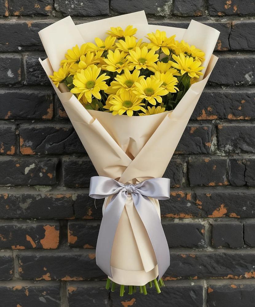 Букет цветов из: Хризантемы в Комсомольском Республики Калмыкия
