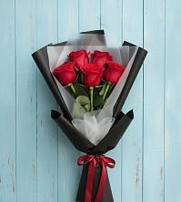 Букет цветов из:  Розы в Комсомольском Республики Калмыкия