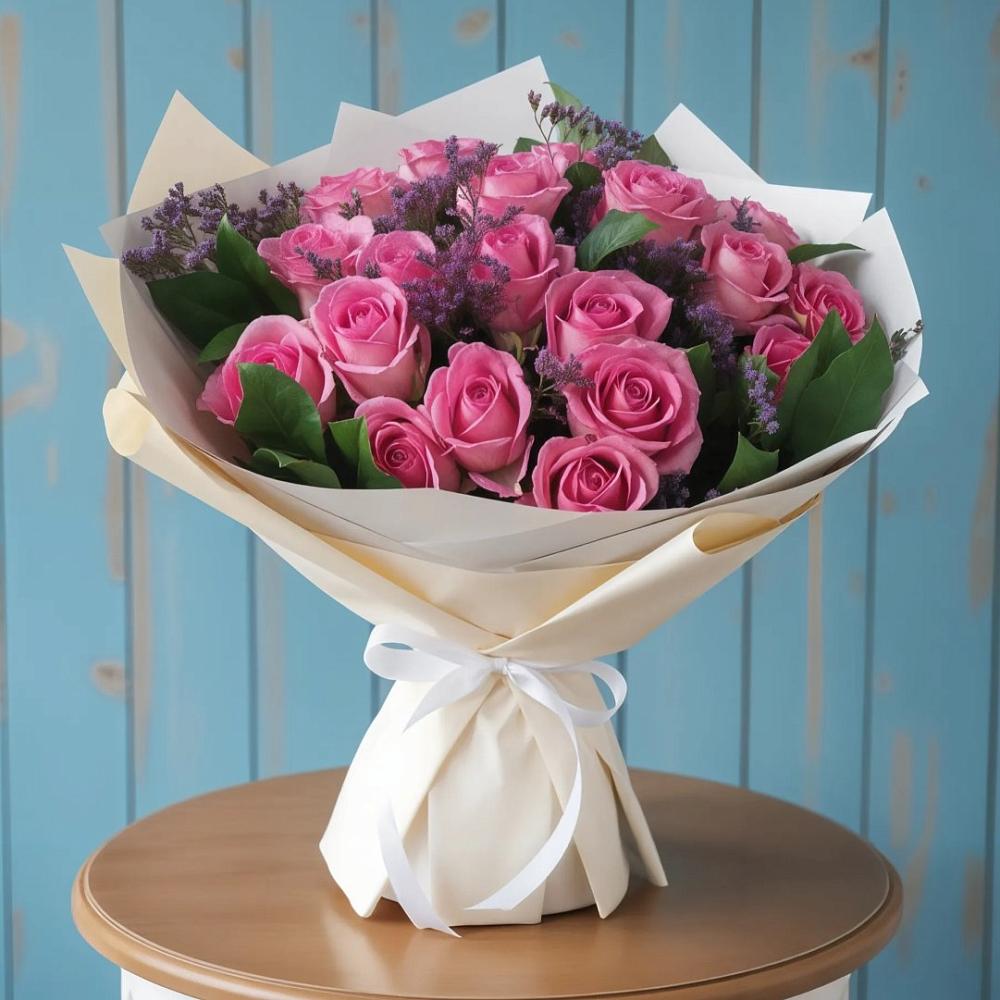 Букет цветов из: Розы в Комсомольском Республики Калмыкия