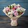 Букет цветов из: Хризантемы, Альстромерии и Розы в Комсомольском Республики Калмыкия